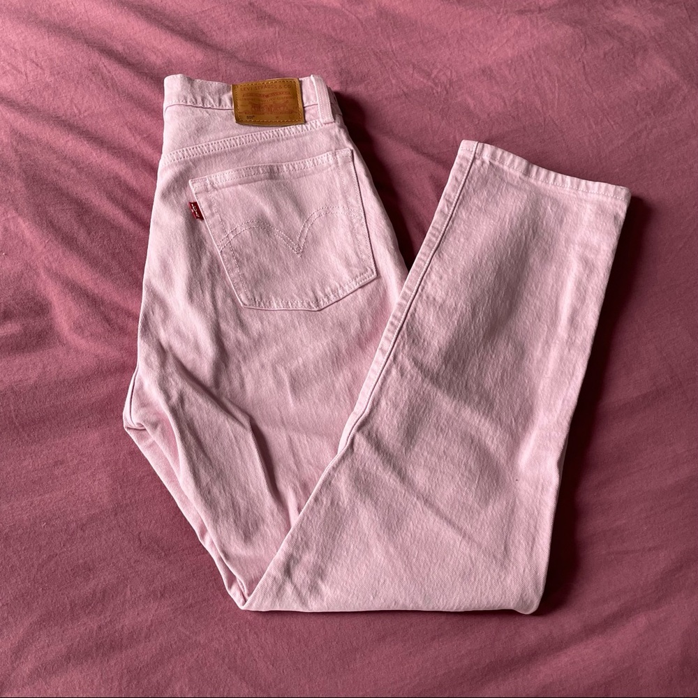 Levi’s Premium Pink 501s